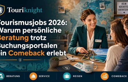 Tourismusjobs 2026: Warum persönliche Beratung, Krisenkompetenz und regionale Erlebnisse wieder wichtiger werden